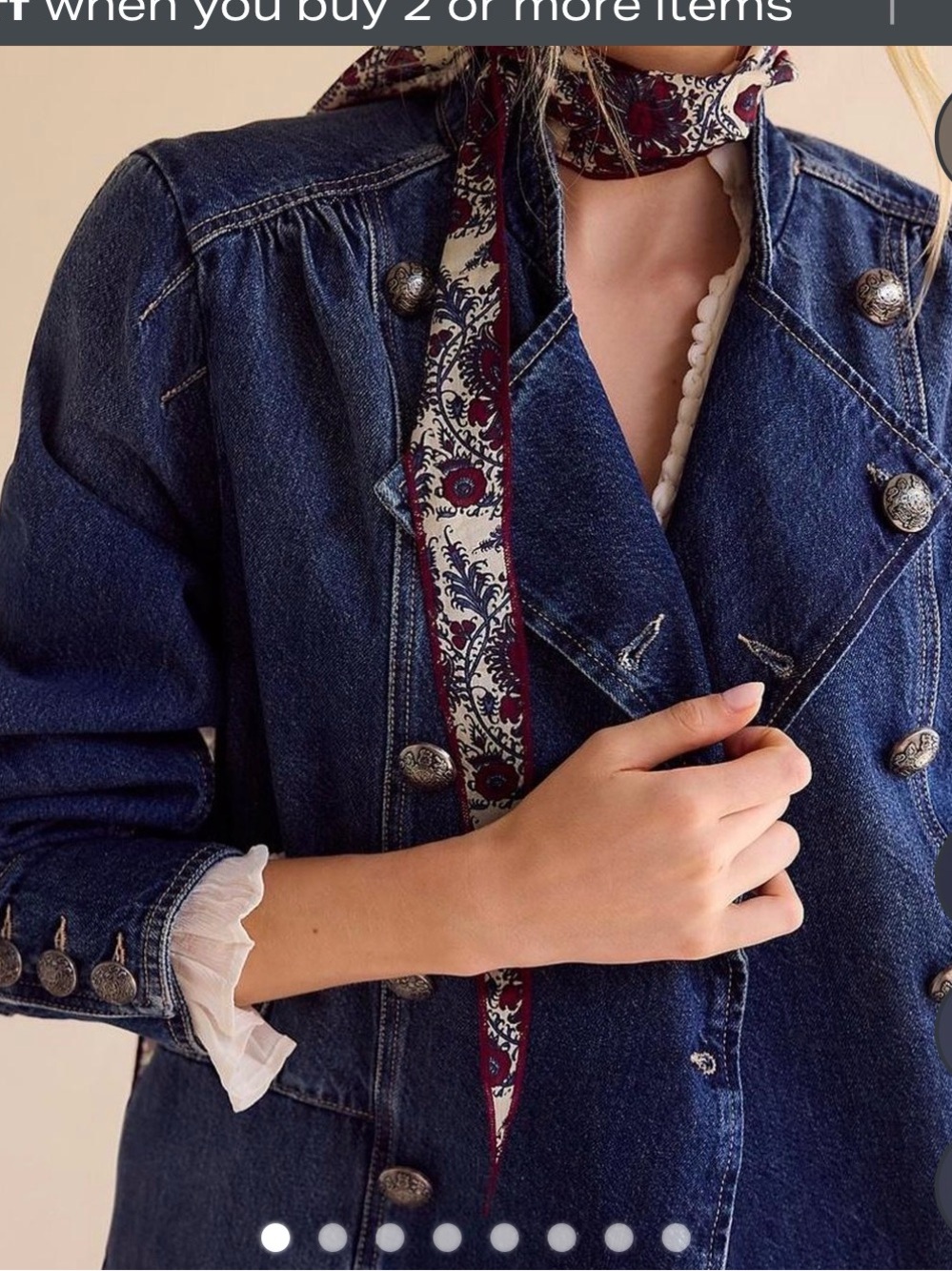 Dark Blue Denim Women's Jeans Jacket - , Dark Blue